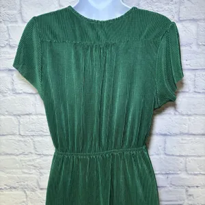 Baltic Born Athena Pleated Maxi Dress Forest Green Maxi Dress Large NWT wedding thumbnail 15