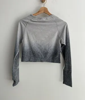 PINK - Victoria's Secret Ombré Workout Long Sleeve thumbnail 6