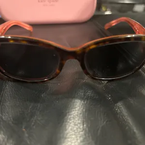 Kate Spade Vibrant Orange Eyewear. Frame and Kate spade hard case only thumbnail 8