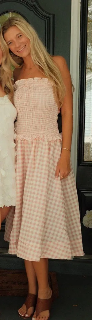 For Love & Lemons Gingham Dress thumbnail 1