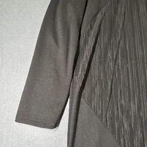 Zara Sweater Dress Womens Large Textured Long Sleeve Mock Neck Tunic‎ Minimalist thumbnail 3