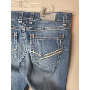 BKE Denim Culture Women’s 32R Medium Wash Premium Bootcut Jeans thumbnail 4