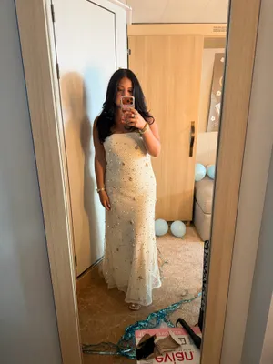 Peppermayo Orelli Shell Sequin Knit Maxi Dress thumbnail 4