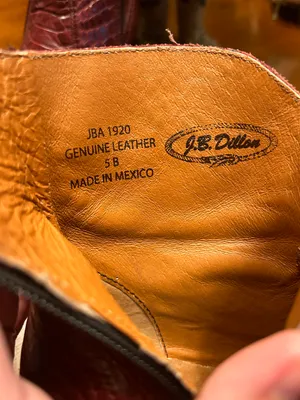 J.B Dillon Cowboy Ankle Boots thumbnail 3