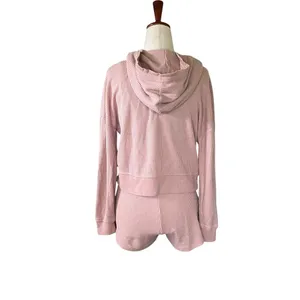 better / together 3 piece waffle knit lounge set thumbnail 4
