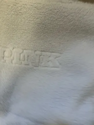 PINK Victoria's Secret Cream Sherpa Tote thumbnail 7