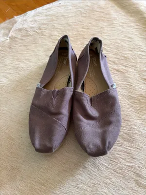 Toms Canvas Slip-On Shoes in Brown thumbnail 4