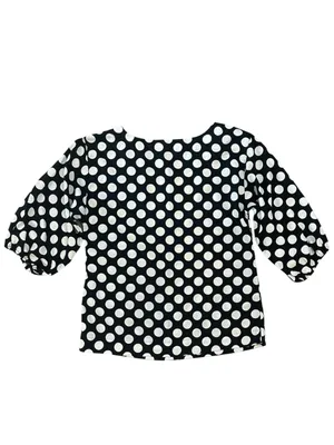Old Navy | Polka Dot 3/4 Sleeve Blouse sz S thumbnail 2