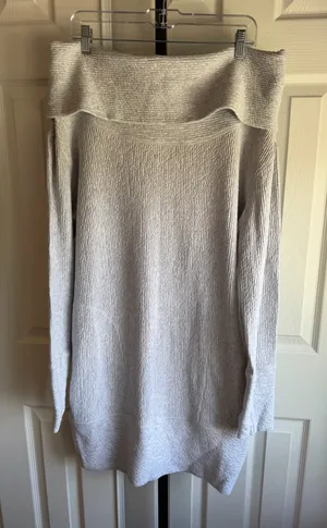 Lululemon Women's Along the Way Dress Ultra Light Gray Size: L thumbnail 3