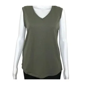 ✨Kuhl Green Juniper V-Neck Tank Green Sz Large Top✨ thumbnail 3