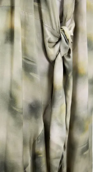 ZARA Dress maxi multiposition satin effect wedding party coctail thumbnail 8