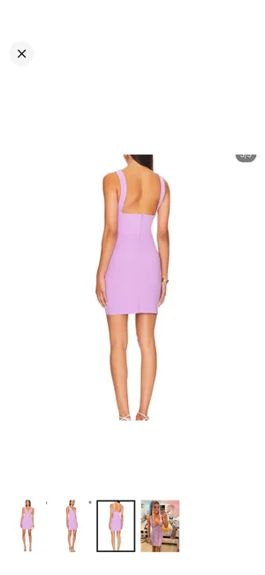 Amanda Uprichard Nelly Mini Dress thumbnail 9