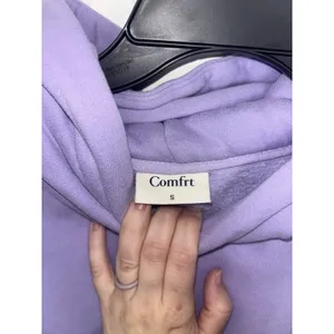 Comfrt Collection Pastel Edit Hoodie Lavender Pullover Pocket Small USA thumbnail 3