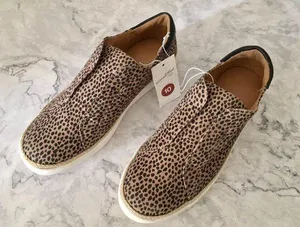Cheetah Print Sneakers, Size 10 Brown thumbnail 3