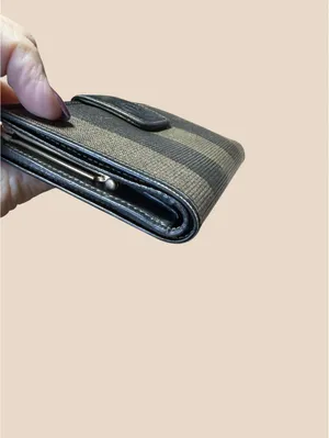 Fendi Vintage Striped Wallet with Leather Trim thumbnail 4