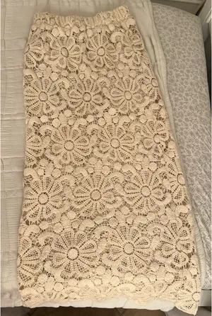 Miou muse top and skirt set Tan Size M thumbnail 3