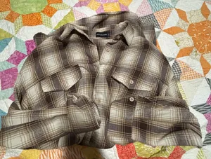 Pretty Little Thing Flannel Oversized thumbnail 1