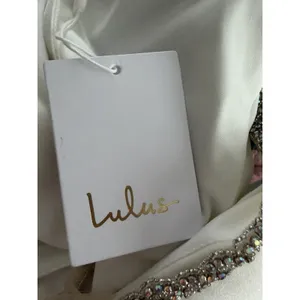 Lulus True Love Story White Embellished Cap Sleeve Mermaid Maxi Dress Size 8‎ thumbnail 15