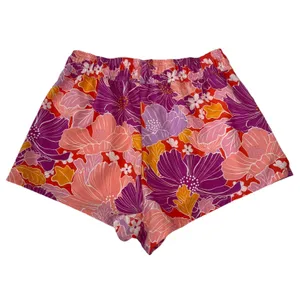 Roxy Bell Bottom Blooms No Bad Waves‎ Board Shorts Womens Small Floral NWT thumbnail 10