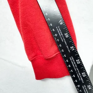 LEGO x Target Colorblock Hoodie Womens Size S‎ Red Orange Pink Fleece Pullover thumbnail 4