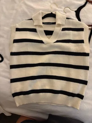 Sweater vest White Size M thumbnail 2