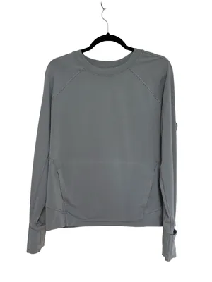Lululemon Its Rulu Run Classic-Fit Crew Fleece in Rhino Grey - Size 8 thumbnail 5