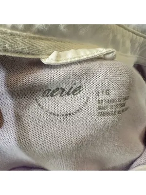 Aerie Lavender Long Sleeve Collared Top – Size L thumbnail 12