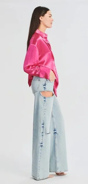 SER.O.YA Mel Top In Hot Pink thumbnail 3