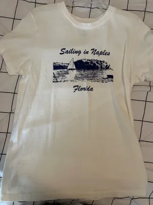 Brandy graphic tee White thumbnail 1