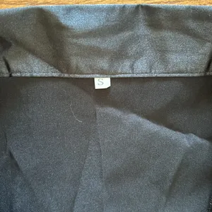 Button front pajama top Black thumbnail 2