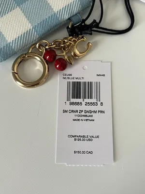 Coach Small Corner Zip Wallet  thumbnail 4