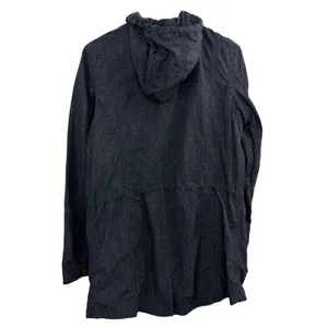 Duluth Trading Jacket Womens Medium Gray Mist Master Hooded Utility Parka thumbnail 8