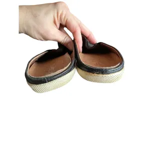 Frye Women's Melanie Gored Mule Leather Slip-on‎ Shoes Size 6 Black thumbnail 9