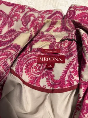 Merona Paisley Rain Jacket thumbnail 3