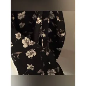 Vestique Black White Romper Women's Sz Small thumbnail 8