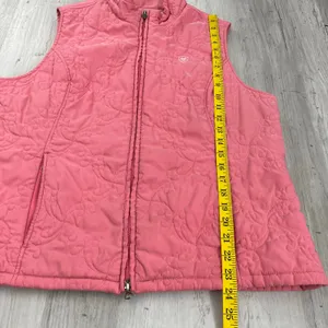 Ariat Women's XL Pink Softshell Vest Wind Water Resistant Equestrian Team Logo thumbnail 10