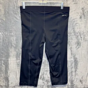 2039 | NWT Nike Pro Dri-FIT Compression‎ Capri Leggings Black Womens M thumbnail 3