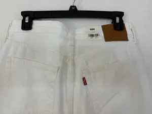 White Levi’s Jeans 501 High-Rise Denim thumbnail 5