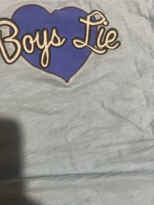 Boys Lie Sky Blue Unbreakable Boyfriend T-Shirt thumbnail 5
