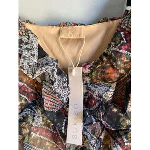 Sukiso Angelina Dress XXL Tiered Boho Flowy NWT thumbnail 7
