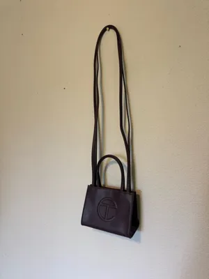 Telfar | Eggplant small Crossbody mini Tote thumbnail 3