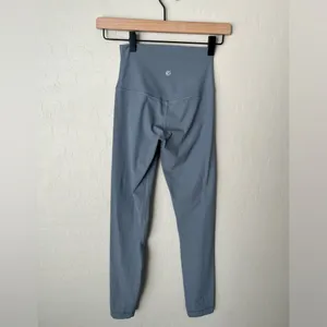 Lululemon align ribbed high rise leggings chambray blue 4 thumbnail 8