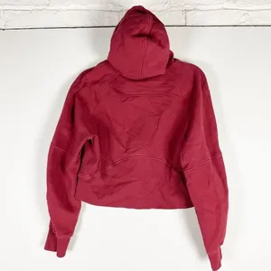 Lululemon Women's Scuba Oversized Half Zip Copped Pullover Hoodie Sweater XS/S thumbnail 2
