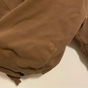 Brandy Melville Brown Oversized Full Zip Hoodie thumbnail 8