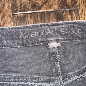 American Eagle Outfitters highest rise 90’s boyfriend Jean Shorts size 16 thumbnail 5