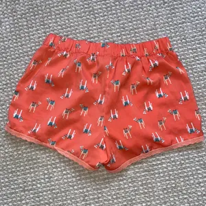 Aerie Satin Camel Print PJ Drawstring Shorts (XS) thumbnail 3