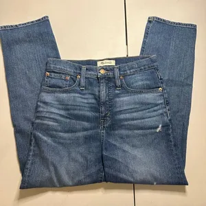 Madewell Classic straight Jean 26 medium wash thumbnail 1