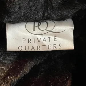 Private Quarters Touch of Mink‎ Vest Black thumbnail 8