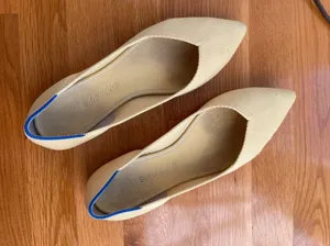 Rothy's pale Yellow Pointed Flats thumbnail 1