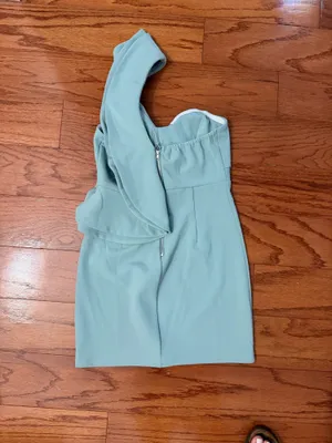 Hello Molly FUN IS CALLING MINI DRESS SAGE thumbnail 3
